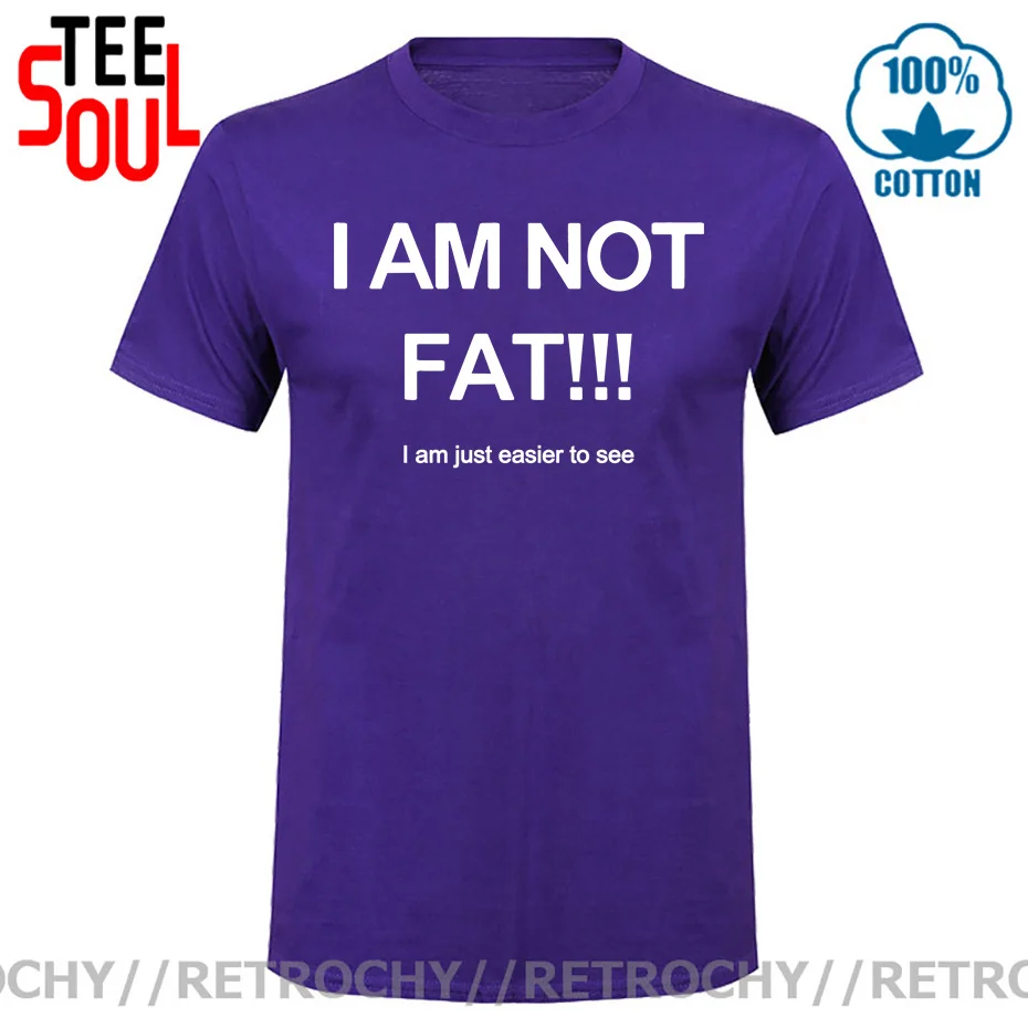 Canotta Uomo I'm Not Fat I'm Just Easy To See Spessa Spesso - Foto 4