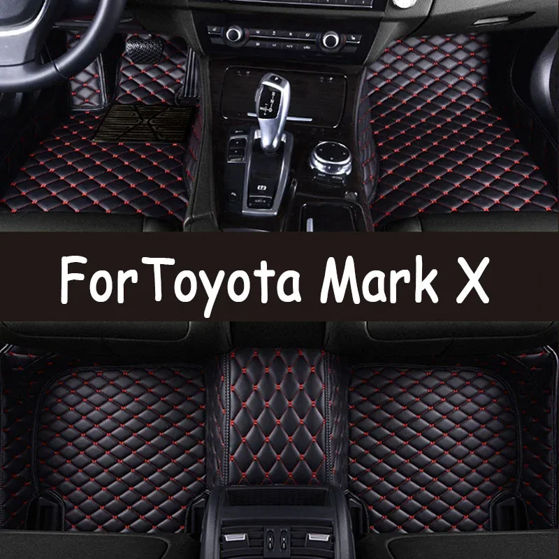 

Автомобильные коврики для Toyota Mark X X130 2010-~ 2019, роскошные кожаные коврики, коврики, детали интерьера, автомобильные аксессуары 2011 2012 2013