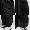 Men Jumpsuit Winter Outdoor Snow Trousers Women Loose Snowboard Wear Waterproof Windproof Skiing Pants Warm Female Ski Clothes 5