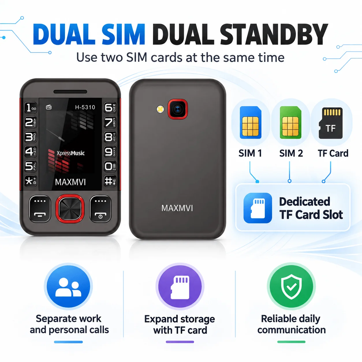 Pocket Phone For Kids Cheap Dual Sim Flashlight Speed Dial Blacklist GSM 2G Ultra Thin Palm Button Phone For Children Mini Size