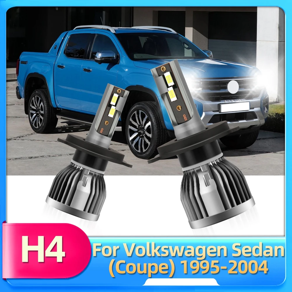 

Roadsun 2Pcs H4 LED For Volkswagen Sedan (Coupe) 1995 1996 1997 1998 1999 2000 2001 2002 2003 2004 Car Lamp Bright 12V Headlight
