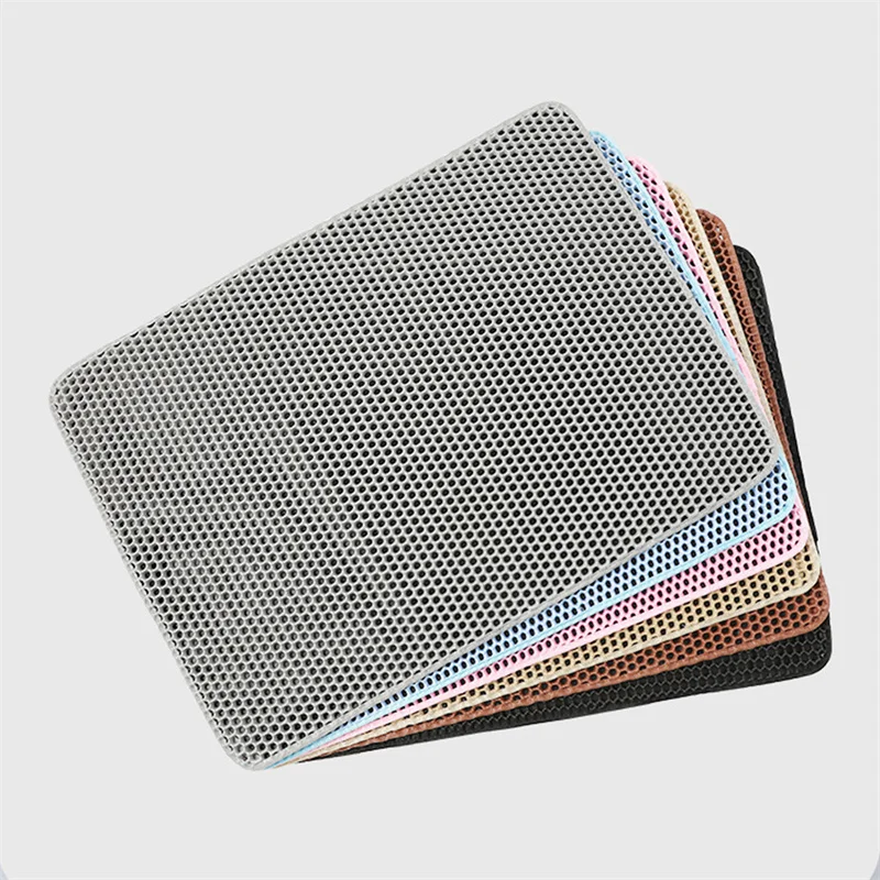 Title 4, Waterproof Pet Cat Litter Mat Double Layer Pet ...