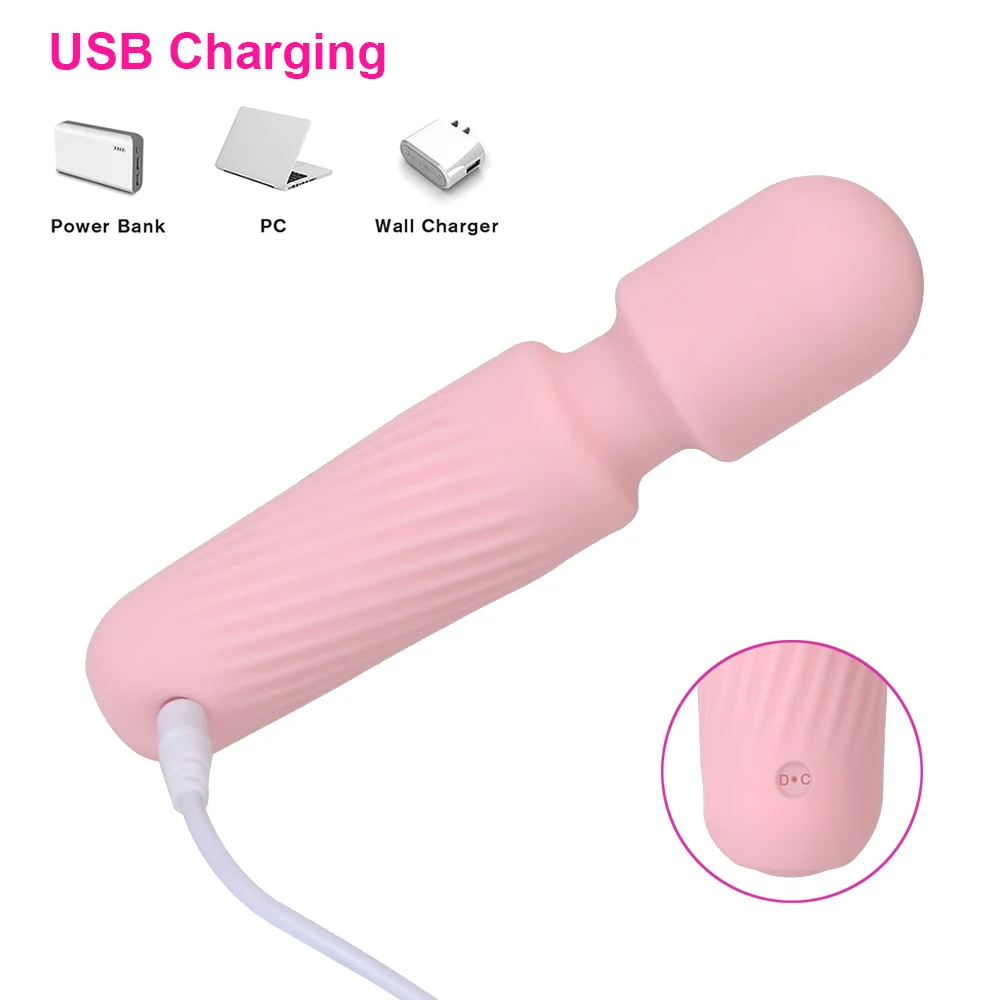 Zauberstab 12cm Magic Pocket Vibrator für Frauen Nippel Klitoris Stimulator l Anal Plug Dildo Weibliche Mastur Ana Mops Dido Femae_voghion.com