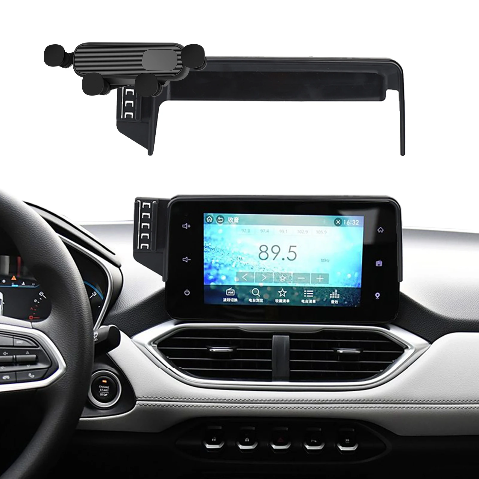 Car Phone Holder Accessories for Chevrolet Groove Captiva GPS Bracket Navigation Stand Auto