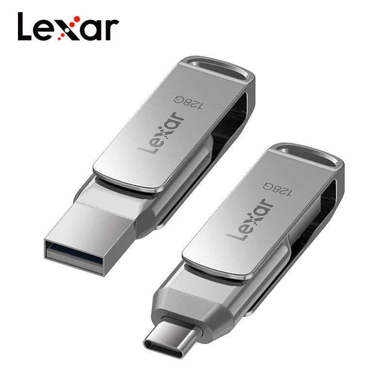 Lexar Clé USB 256 Go Double Connecteur USB-A / USB-C D400
