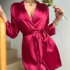 104758-b72b89.jpg Pyjamas pour femmes, robe de chambre sexy à lacets pour l'été, style européen et américain, robe de maison, peut être portée comme robe en soie glacée