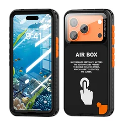Shellbox - Outdoor Waterproof Phone Case for Underwater Photography (Black)
