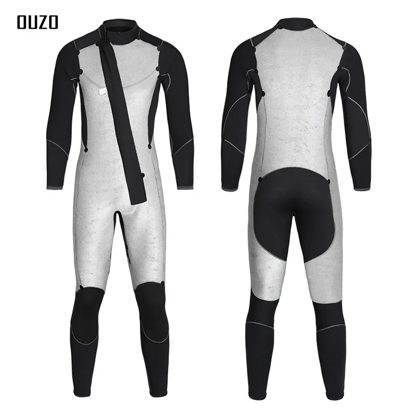 Náhrada 5/3MM neopren wetsuit muži ženy příboj scuba potápěčská oblek donjon teplý příboj rybaření spearfishing kitesurf ženy wetsuit