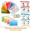 Kids Phonics Learning Cads Educational Toys ESL Teaching Materials English Words Phonic Training Vocabulary Building Montessori 1