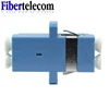Fiber optical Flange Coupler LC-LC Duplex Coupler Connector Single Mode Plastic duplex optical fiber adapter LC UPC 2