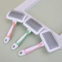 Pet Comb Stainless Steel Needle Comb Dog Cat Hair Removal Floating Hair Cleaning Massage Dogs Cats Cleaning Brush Pets Supplies 1