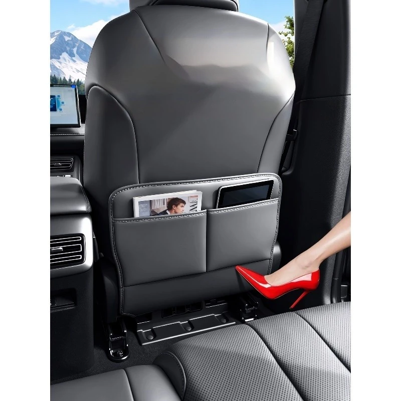 BYD 송 L DM-i 뒷좌석 안티 킥 패드 특수 뒷좌석 보호 매트 내부 개조 액세서리