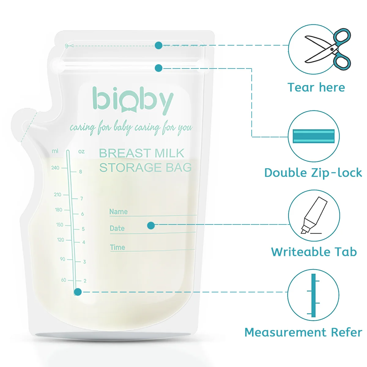 Bioby Wearable Breast Pump Electric Milk Extractor Portable Hands-free  Massage BPA Free with 21mm/24mm/27mm Flange Milk Puller - AliExpress