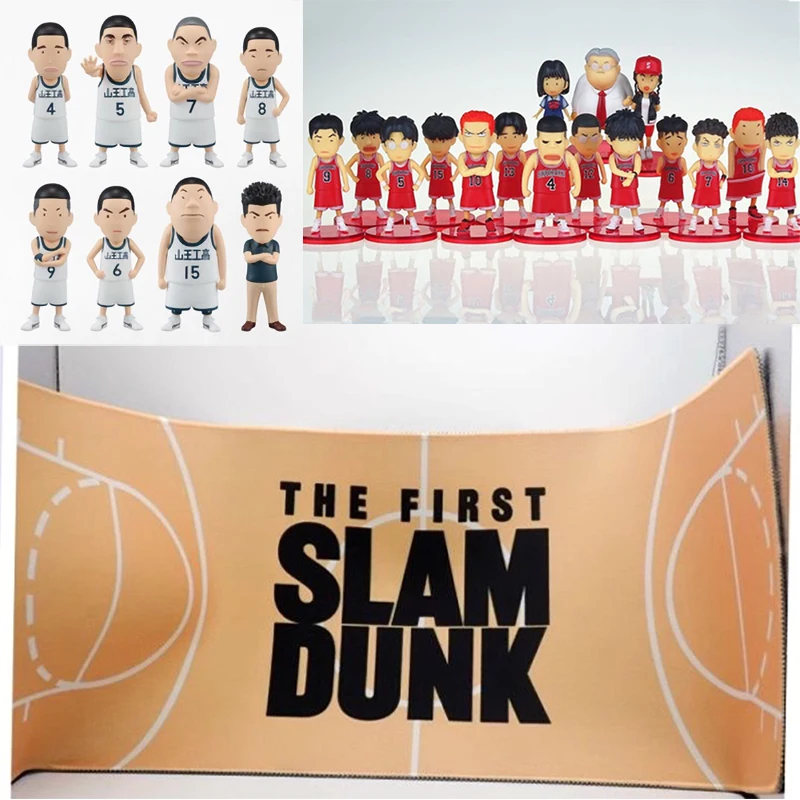 

KOO Slam Dunk Movie Team Akita SANNOH Sakuragi Hanamichi Kaede Rukawa Hisashi Mitsui Ryota Miyagi Q Version Action Figure Toys