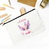 Personalized Pencil Case Custom Name Stationery Supplies Storage Bags Travel Toiletry Pouch Makeup Bag Boys Girls Birthday Gifts 6