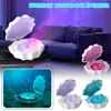 Creative Shell Light Wireless Bluetooth Speaker High-quality Subwoofer Sleeping Desktop Ornaments Romantic Gift For Friends 3