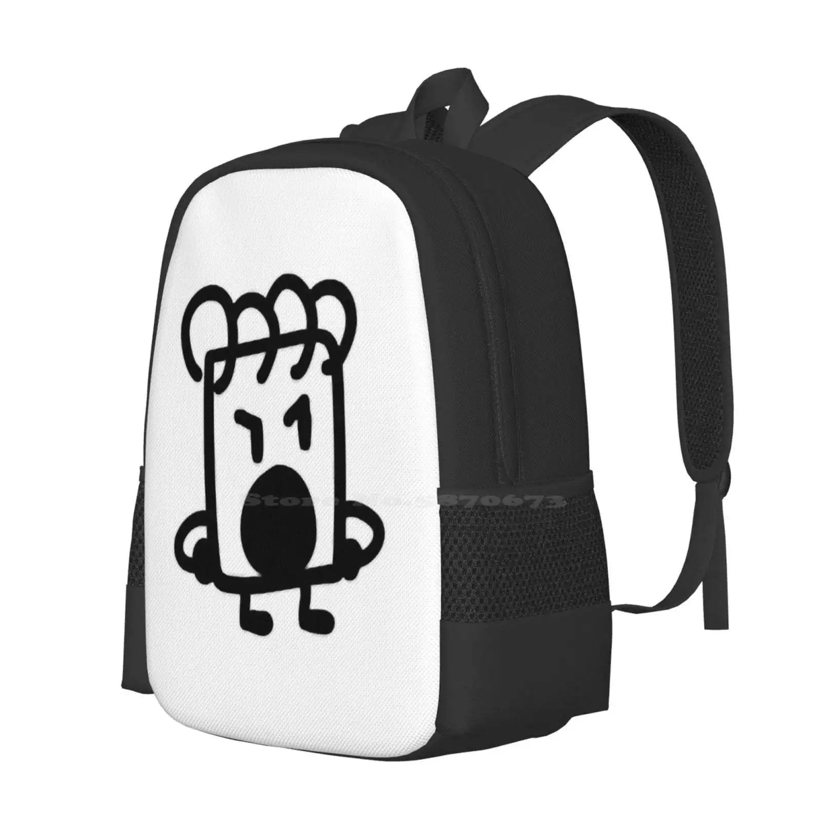 Angry Sketchpad Hot Sale Schoolbag Backpack Fashion Bags Angry
