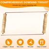Copper Dowsing Rods Kit For Divination Tool - Natural Wooden Handles Divining Rods 5