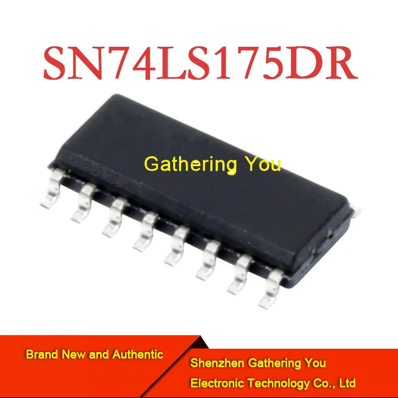

Новые оригинальные шлепанцы SN74LS175DR SOP16