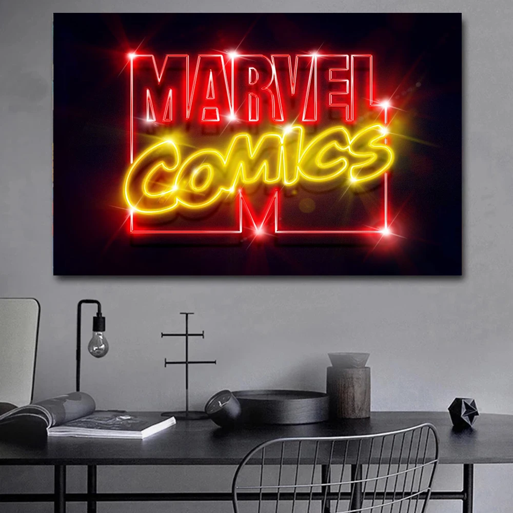 Marvel Iron Man Super Hero Pop Neon Sign Man Bar Pub Decoration 