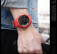 SMAEL 8105 Digital Watches Sports LED Wristwatches Men’s 50m Waterproof Watch Digital Light Stopwatch Watch for Men