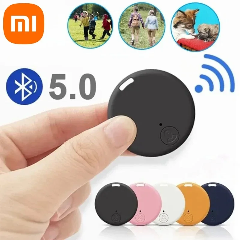 Xiaomi Mini GPS Tracker Bluetooth 5.0 Anti-Lost Device Pet Kids Bag Wallet Tracking IOS Android Smart Finder Locator Accessories gps tracker bluetooth tracker