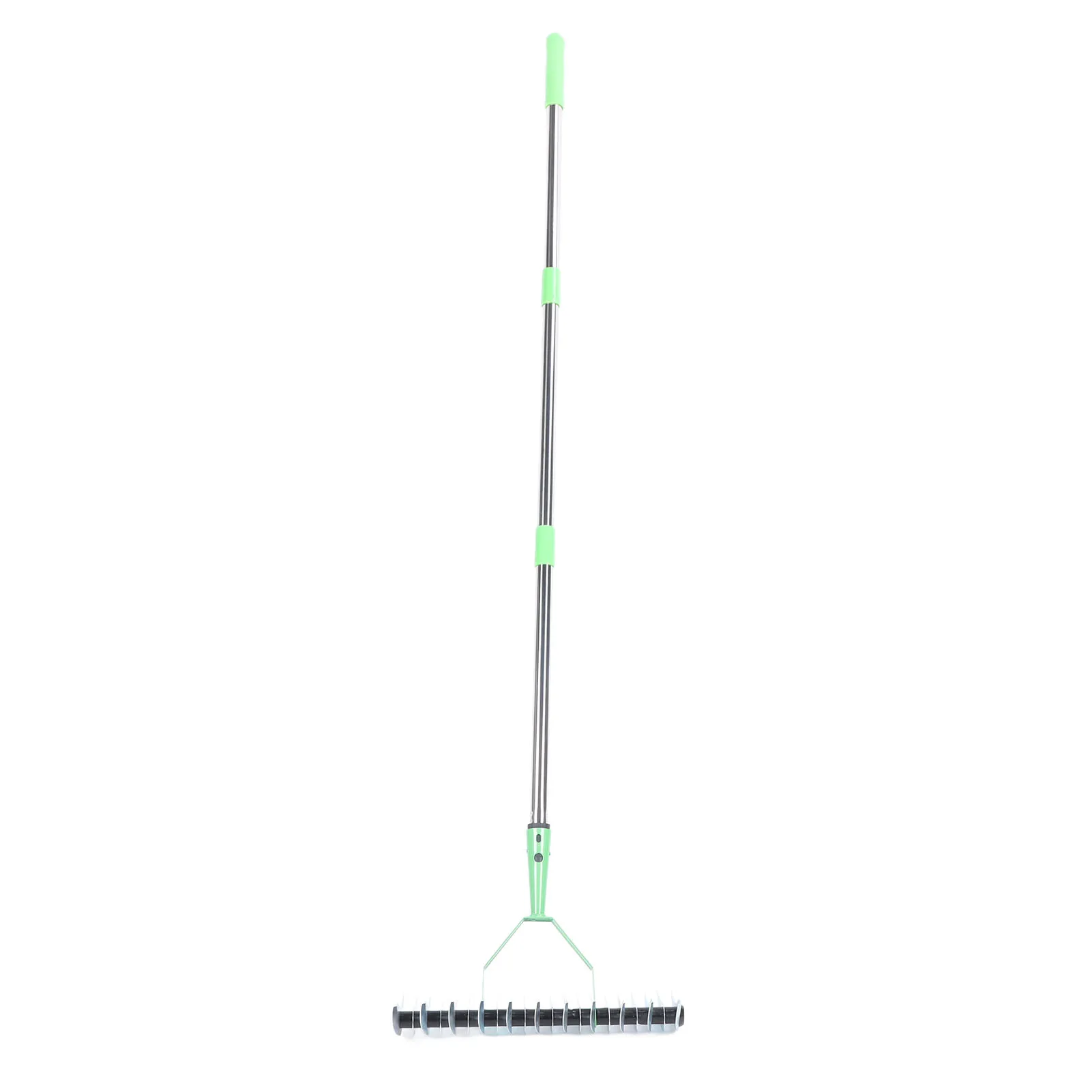 Bow Rake Dethatcher Rake Thatch Rake 3 Sections Stainless Steel Dethatcher Lawn Rake for Clearing Dead Grass Grass Grooming Rake 5