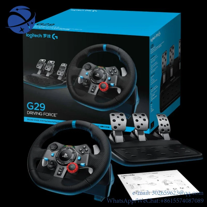 Sotel  Logitech G G29 Driving Force Racing Wheel for PlayStation 5 and  PlayStation 4