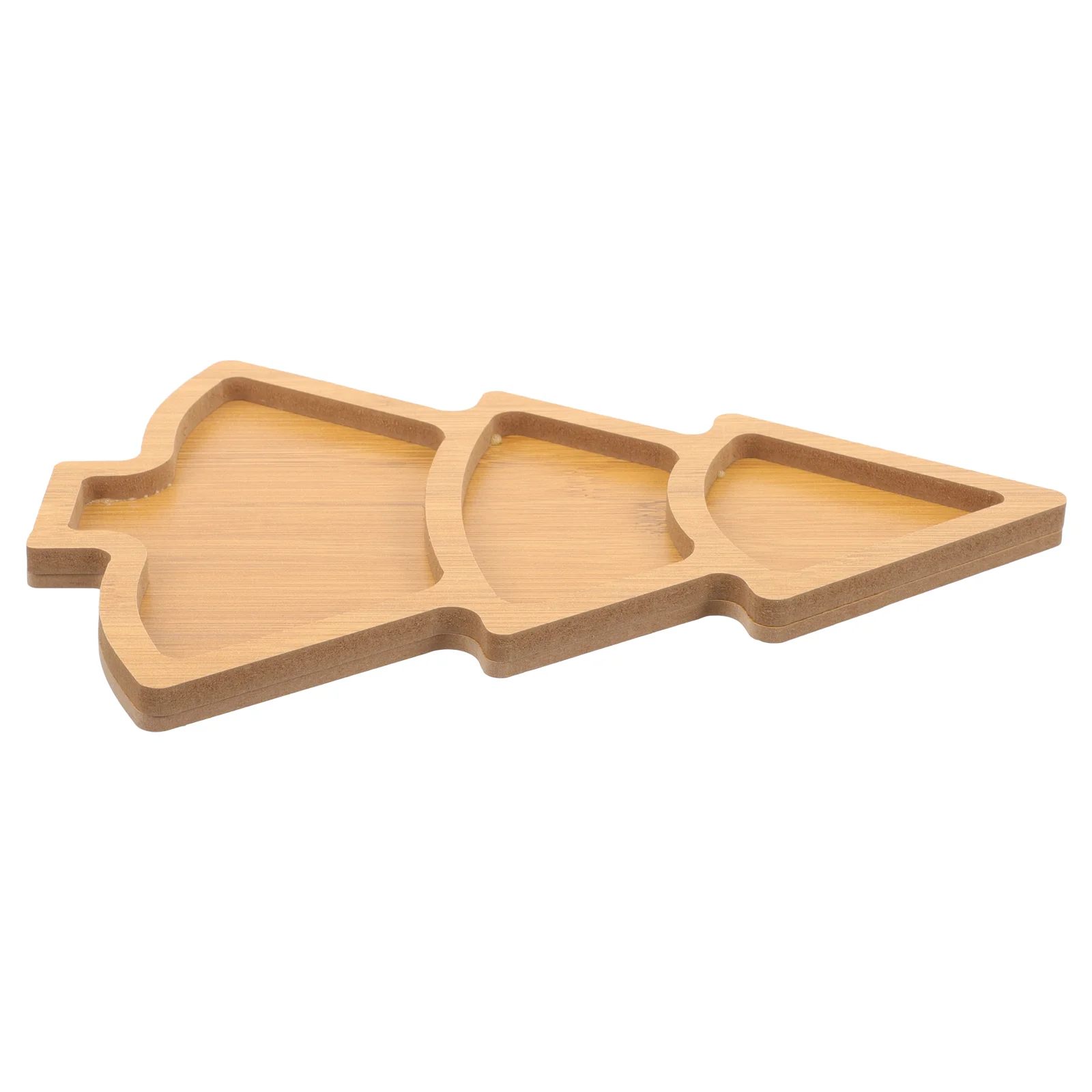 

Christmas Tree Shaped Plates Wooden Appetizer Tray Sushi Serving Tray Japanese Sashimi Plate Snack Dessert Candy Dish