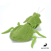 Leaf Backed Mantis High Fidelity Anime Plushie Choeradodis Plush Toys Lifelike Animals Simulation Stuffed Doll Kawai Toy For Kid 1
