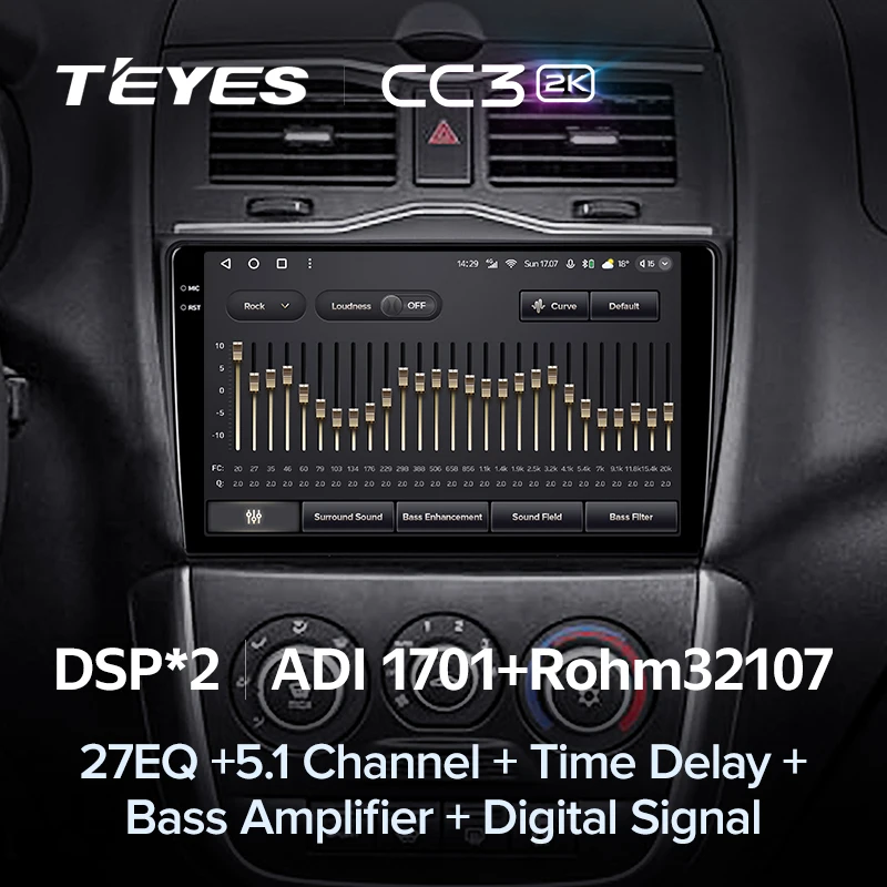 TEYES CC3 2K, LADA Granta Cross 2018 - 2023 차량용 라디오 멀티미디어 비디오 플레이어, 네비게이션 스테레오 GPS, 안드로이드 10, 2din DVD 없음