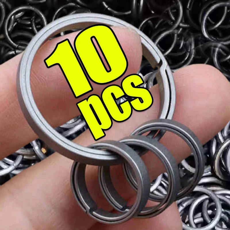 Titanium Alloy Key Rings Keychains Buckle Pendant Super Light Man Car ...