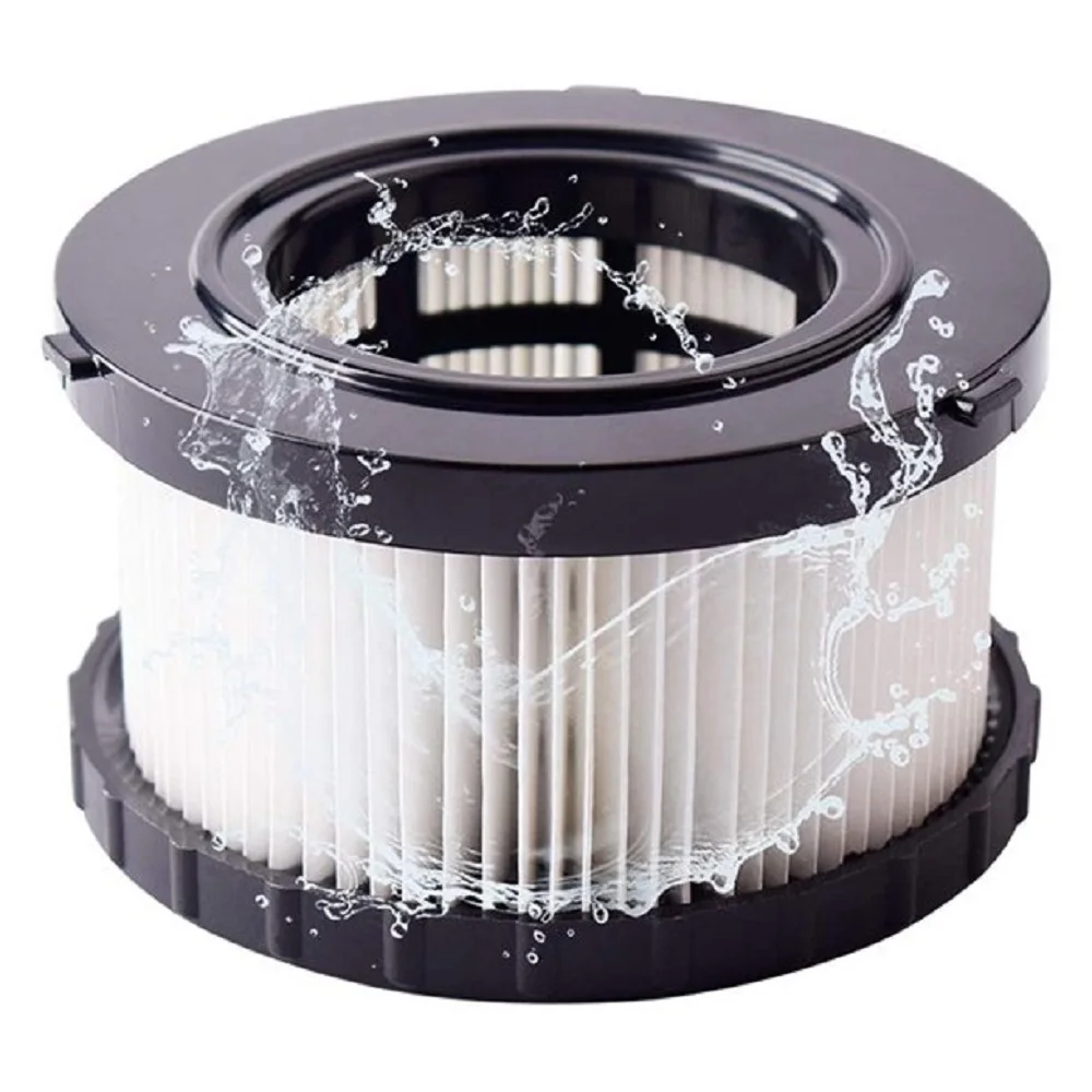 Etersec HEPA-Ersatzfilter Für DeWalt DC515 & DCV517 Nass-Trockensauger – 2 Stück, Waschbar, 99,97% Filterleistung