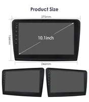 Auto radio za Skoda Superb 2 2008 -2015 6