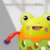 Cartoon animal soft glue pothole player grab ball hand ring tone toy 6
