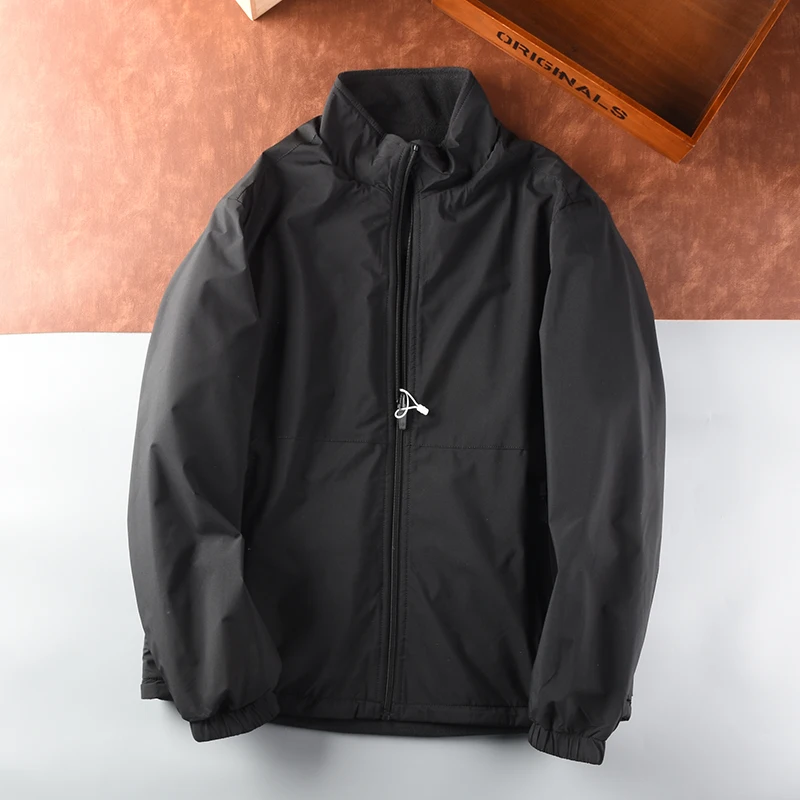 Men's Knitted Coat Cold Jackets Winter Sports Sweat-shirts Mens Overcoat Style Clothing Down Light Man Sweatshirt With Zipper