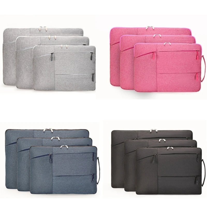 

M6CC Laptop Handbag Notebook Sleeve for 13.3 14.1 15.4 15.6in Computer Protective Bag