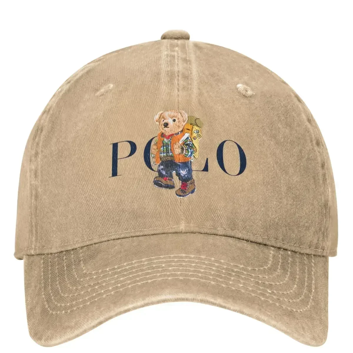Fashion Kawaii Bears Baseball Cap Classic Polo Denim Cap Unisex Teens Trucker Dad Hat All-season Running Hippie Snapback baseball cap,baseball caps,baseball hats,trucker hat