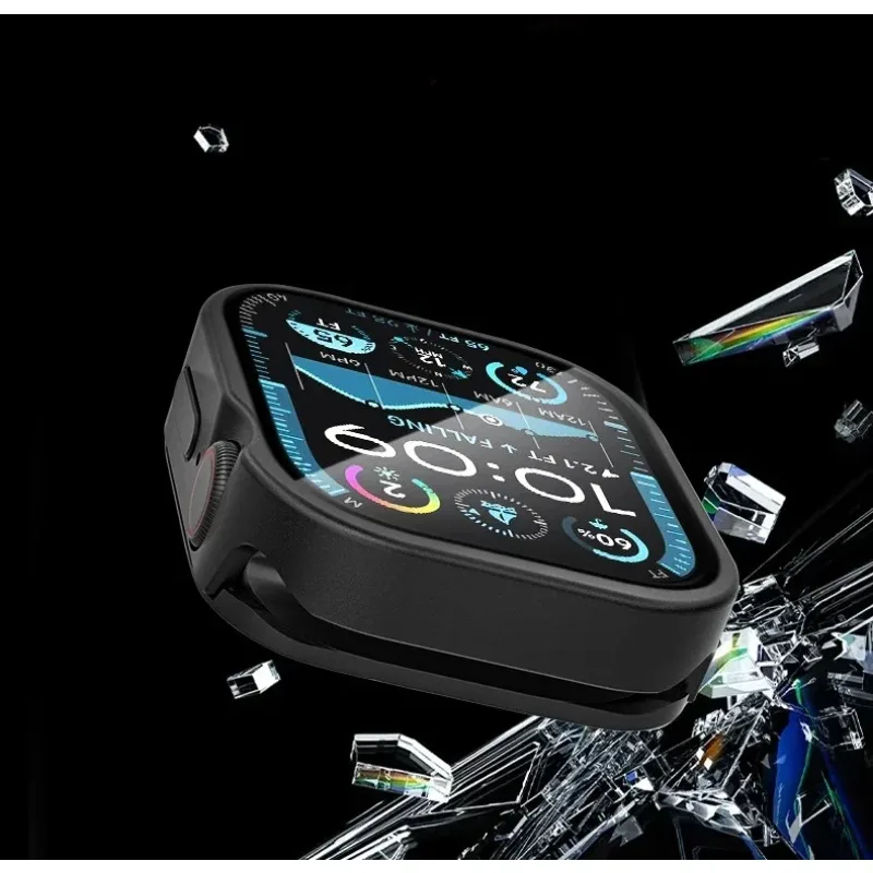 Durable Waterproof Aluminum Alloy Smartwatch Case - Metal Full Protection