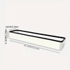 Toilet Bathroom Storage Cabinet Rack Wall Hanging Hole Free Multifunctional Artifact Above Toilet Rack White Shelf Organizer 6