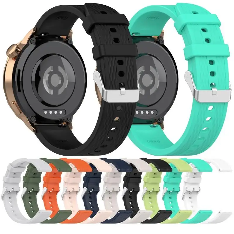 Silicone Strap Replacement Band – Soft Bracelet Accessories