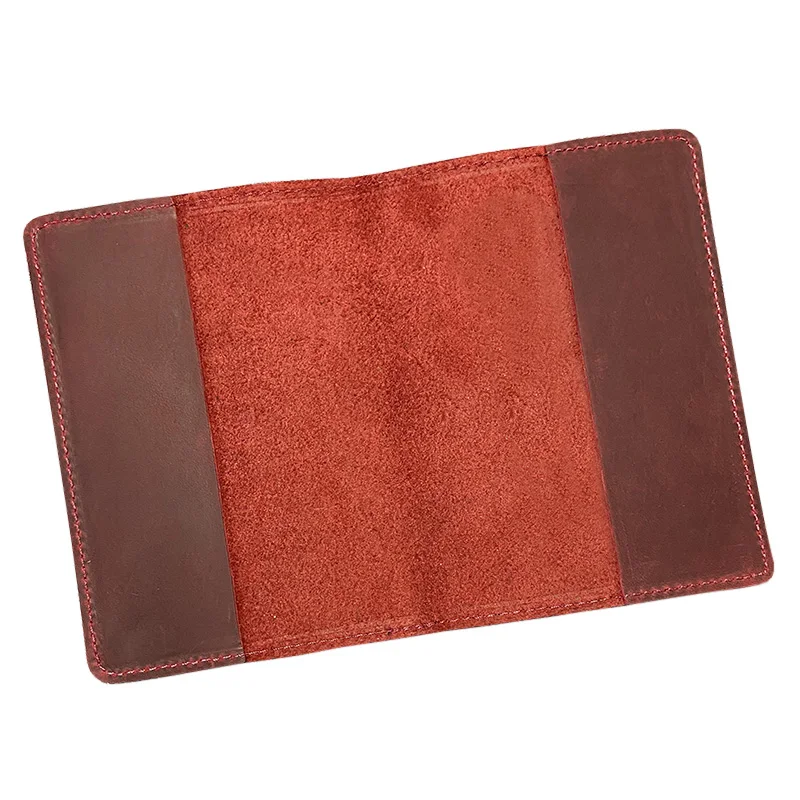Russia Passport Cover Genuine Leather Full Grain Leather Passport Holder Pouch Travel Wallet Protege Passeport