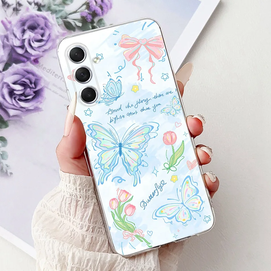 Luxury Painted Soft Slim Phone Case - Elegant Back Cover Coque