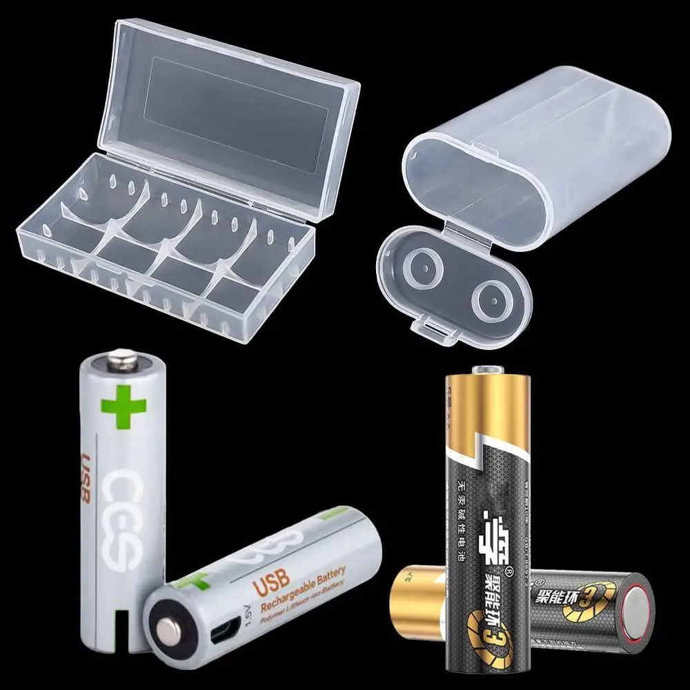 Contenitori Trasparenti in Plastica per Power Bank, Scatole Porta Batterie, Contenitori per Batterie - immagine 3