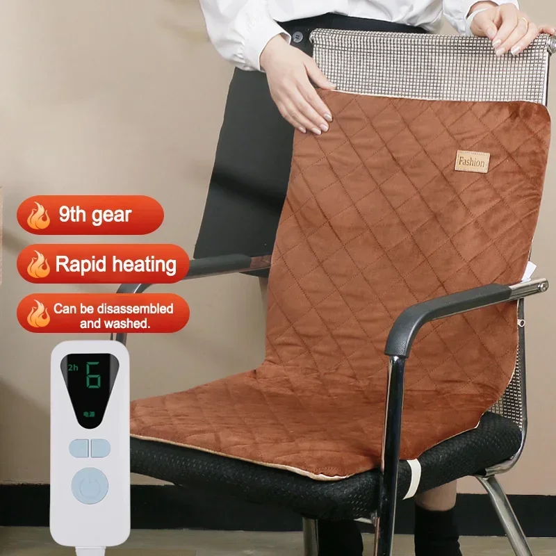 

Heating Heat Blanket Warmer Body Pad Furnishing Pad Sedentary Office Heater Home Heating Controller Chair Winter Electric Warmer