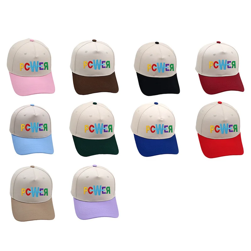 POWER Baseball Cap G-Dragon Trucker Hat High Quality Retro Double Color Kpop Woman Cap 56-58cm Adjustable Buckle Unisex 2