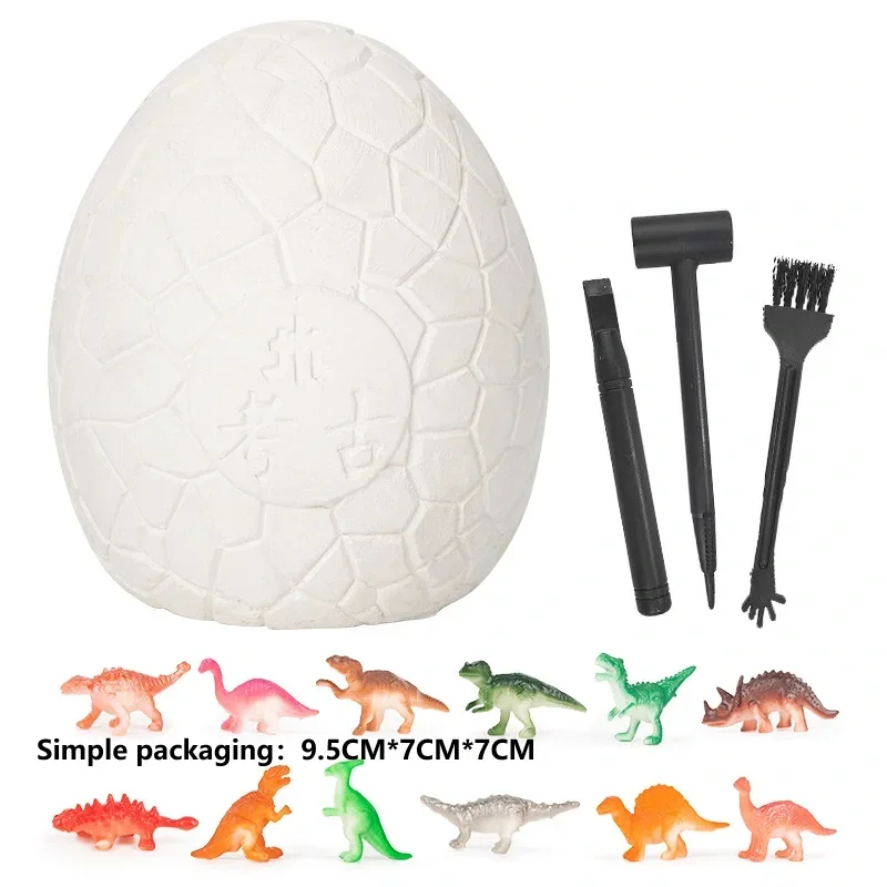Kit di Scavo Uova di Dinosauro Giocattoli Archeologici con Fossili di Dinosauro - immagine 4