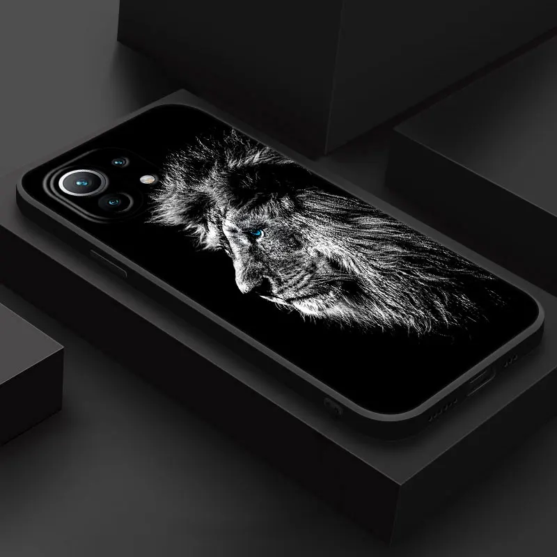 Animal Design Phone Case - Lion, Wolf, Tiger Cover