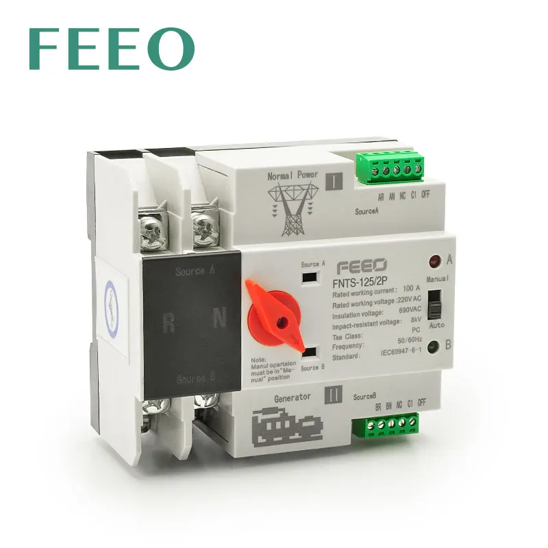 feeo interruptor de transferencia automatica trilho din 02