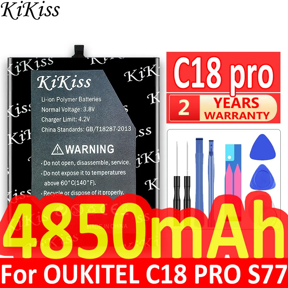 

4850mAh KiKiss Powerful Battery for OUKITEL C18 pro C18pro S77